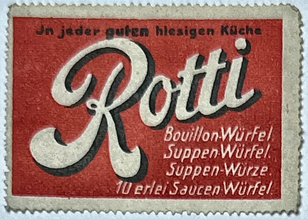 Rotti Bouillon- en Soepblokjes Reclamesluitzegel