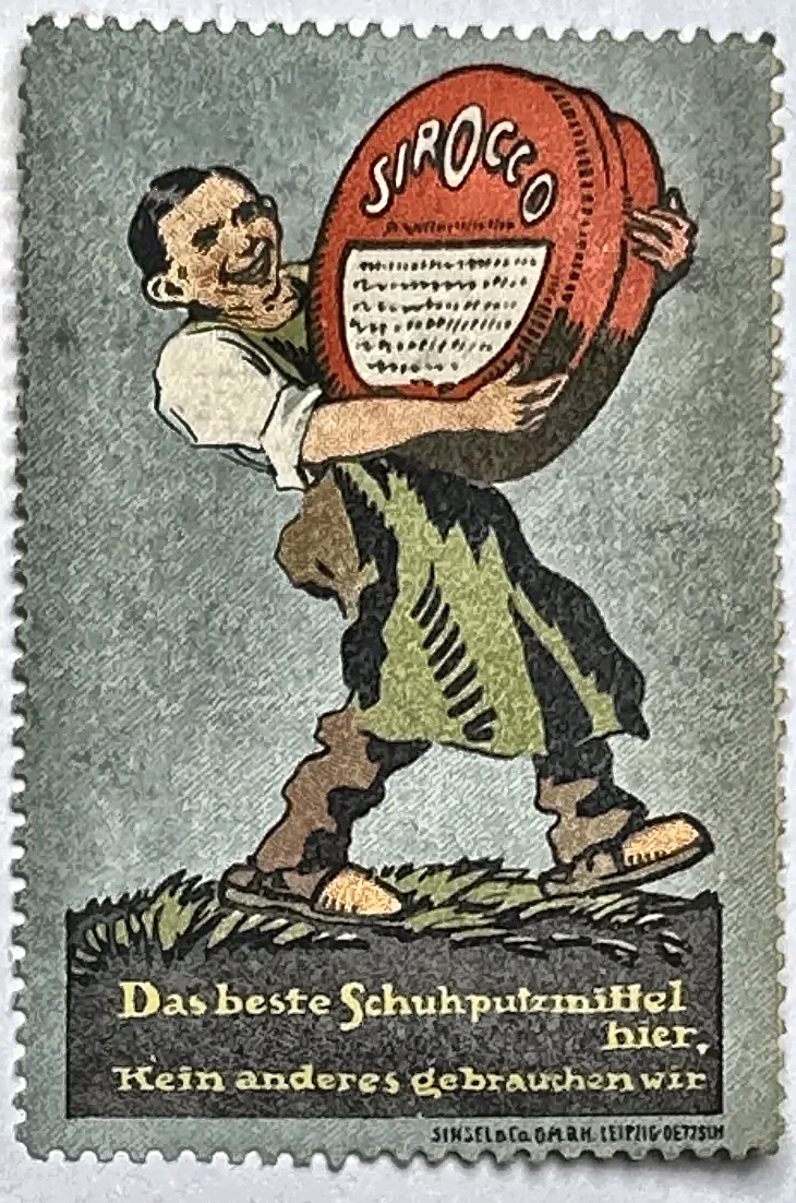 Sirocco Schoenpoets Reclamesluitzegel