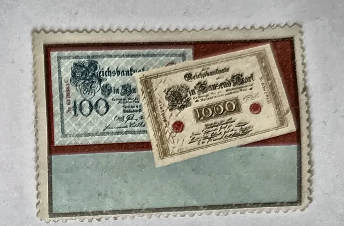 Reichsbank bankbiljetten – Weimarrepubliek hyperinflatie