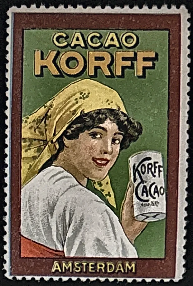 Sluitzegel Cacao Korff Amsterdam