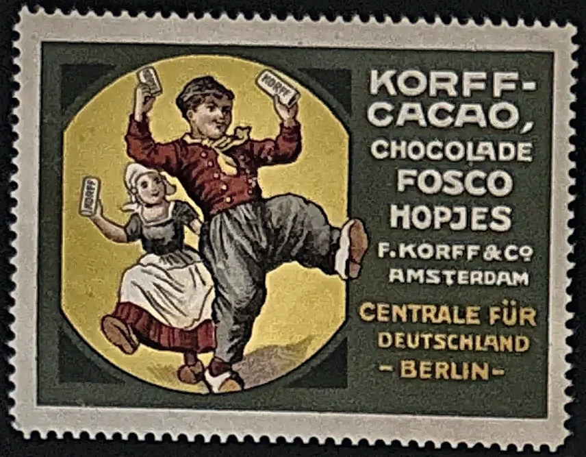 Korff-Cacao & Chocolade Fosco Hopjes – F. Korff & Co. Amsterdam