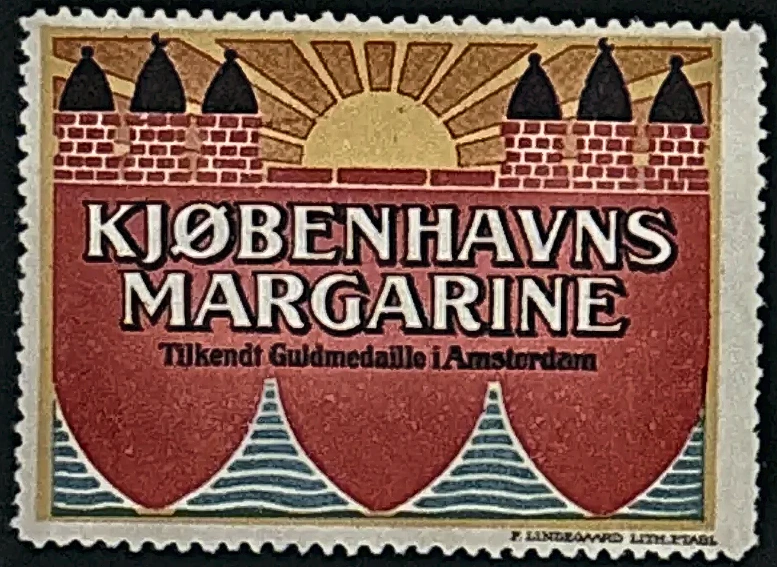 Kjøbenhavns Margarine – Goudmedaille Amsterdam