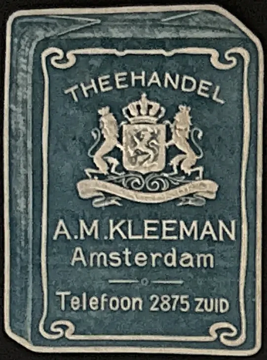 Theehandel A.M. Kleeman Amsterdam