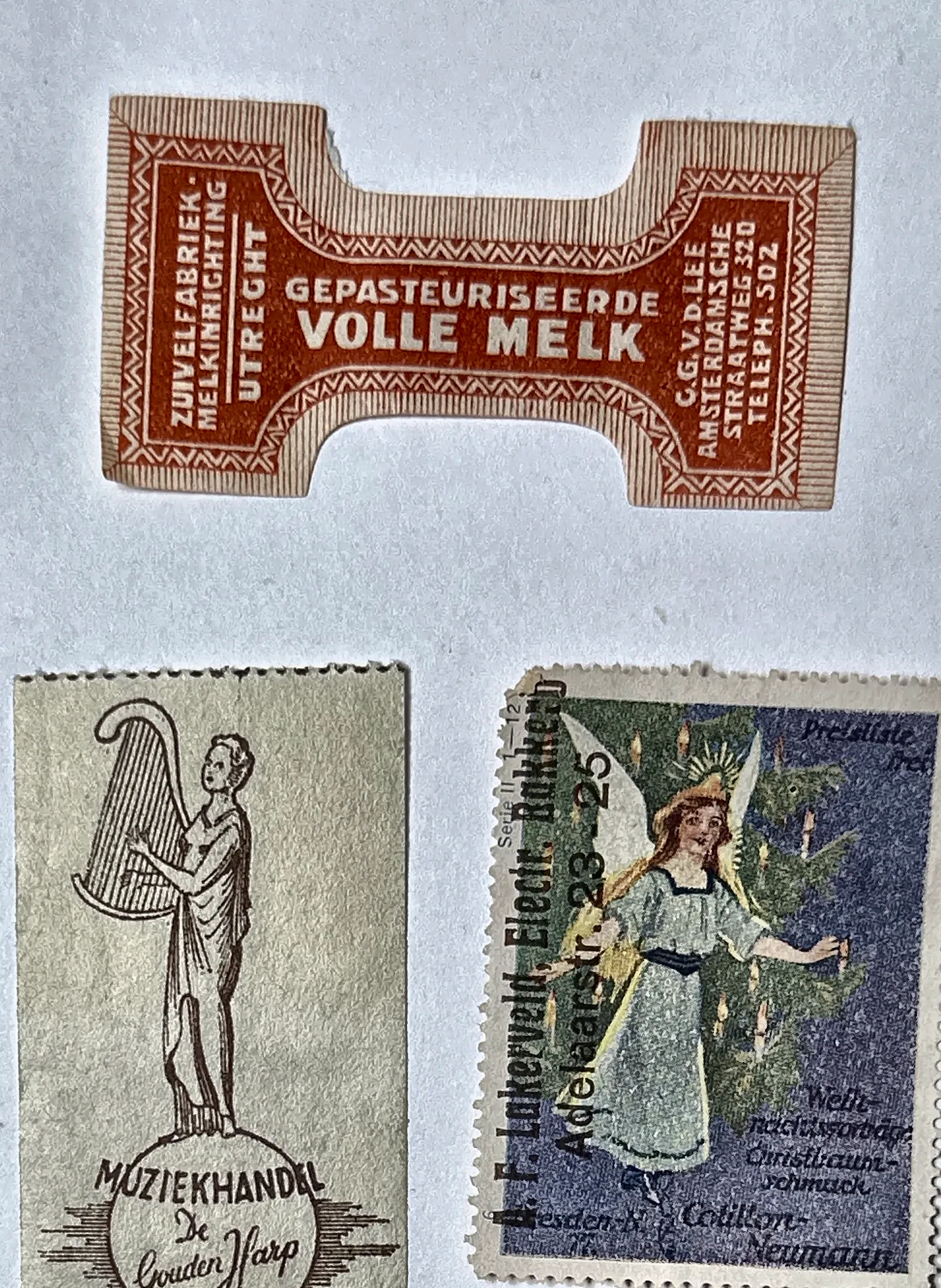Sluitzegel Gepasteuriseerde Volle Melk – Zuivelfabriek Utrecht