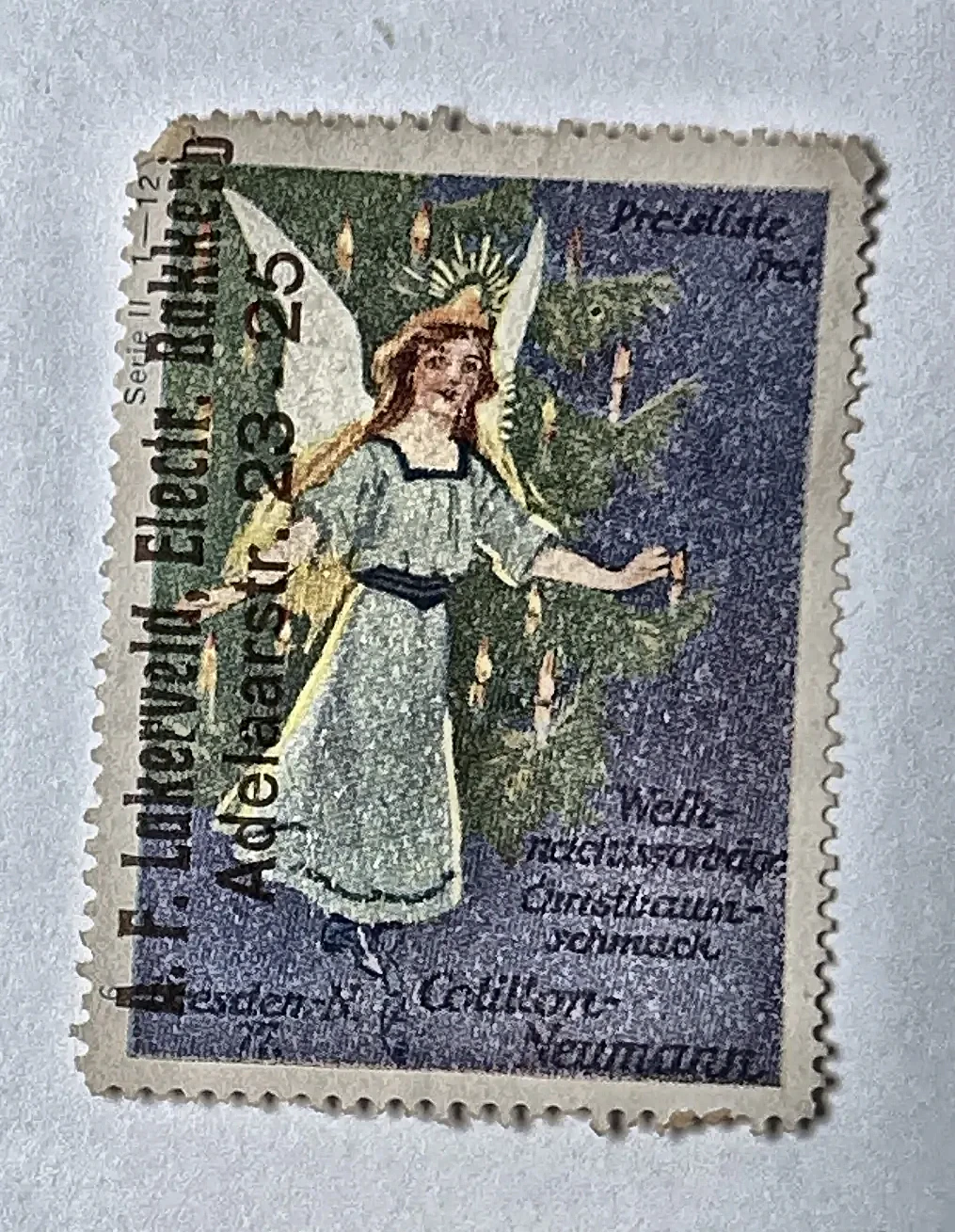 Kerstengel – Cotillon-Neumann Dresden