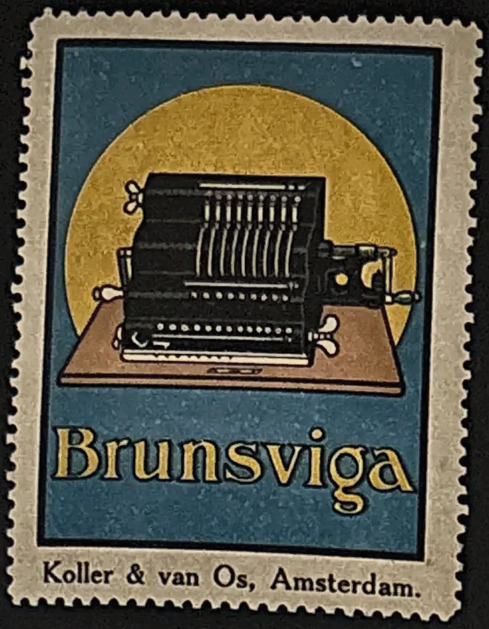 Brunsviga rekenmachine – Koller & van Os Amsterdam