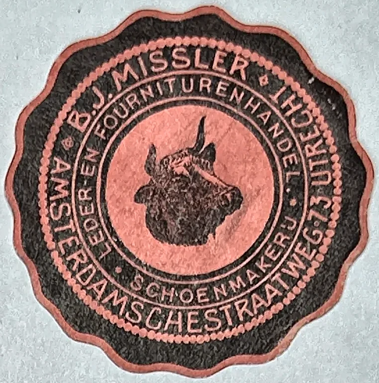B.J. Missler – Leder- en Fourniturenhande & Schoenmakerij Utrecht