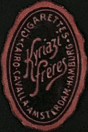 Sluitzegel Kyriazi Frères Cigarettes
