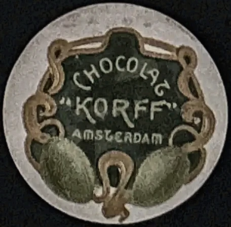 Sluitzegel Chocolat Korff Amsterdam