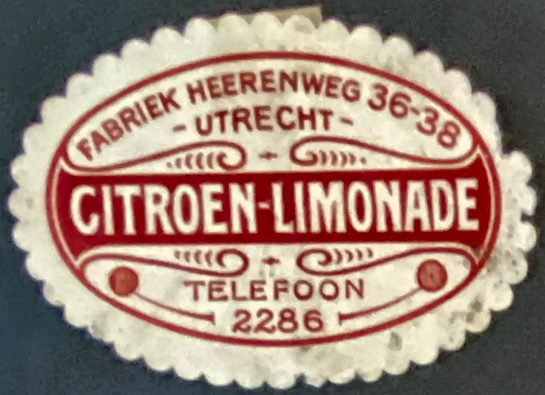 Citroen-Limonade Fabriek Utrecht – Heerenweg 36-38