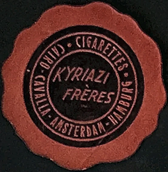 Sluitzegel Kyriazi Frères Cigarettes