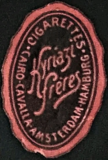 Sluitzegel Kyriazi Frères Cigarettes