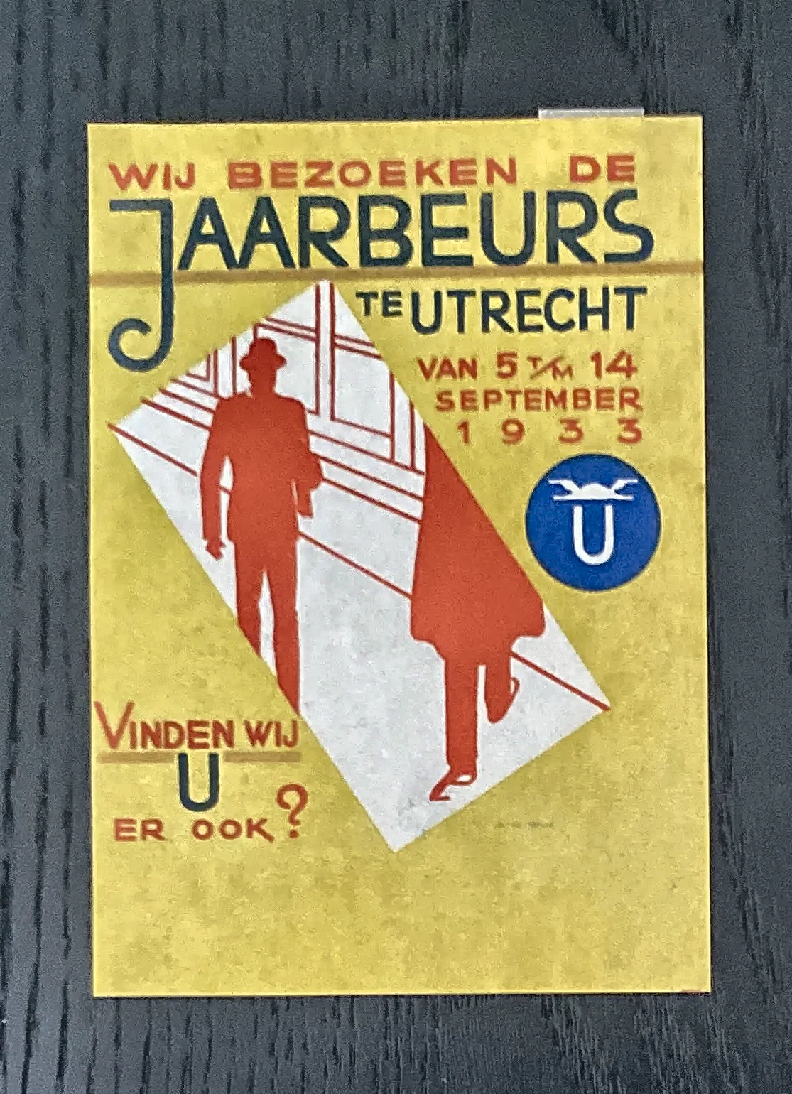 Jaarbeurs Utrecht 1933 – 'Vinden wij U er ook?'