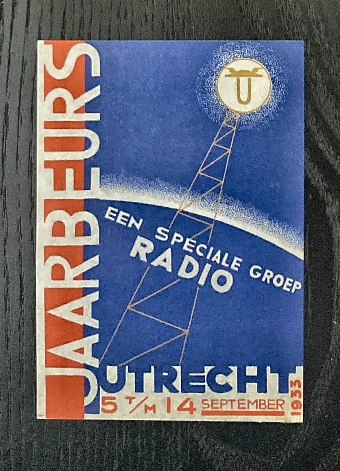 Jaarbeurs Utrecht 1933 – Speciale Groep Radio