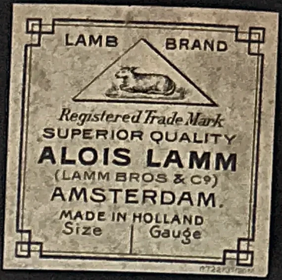 Lamb Brand – Alois Lamm & Bros, Amsterdam