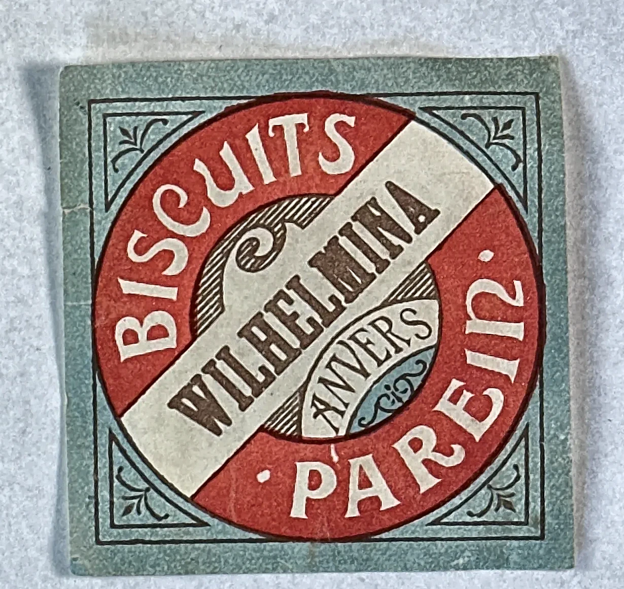 Biscuits Wilhelmina – Parein, Antwerpen
