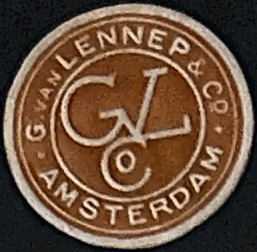 Sluitzegel G. van Lennep & Co. Amsterdam
