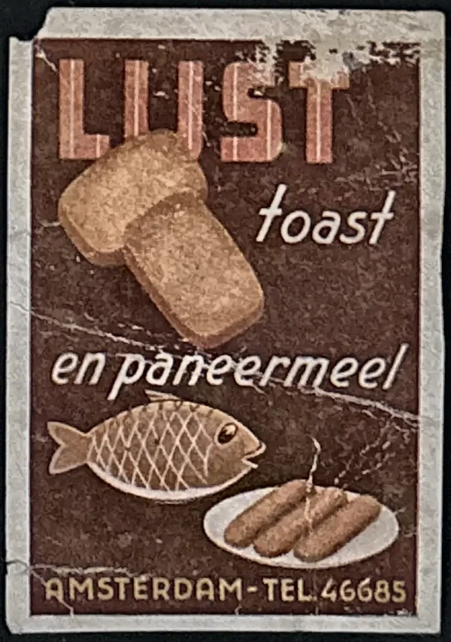 Lust Toast en Paneermeel – Amsterdam