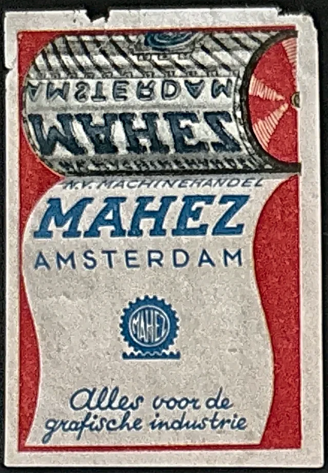 Mahez Machinehandel Amsterdam – Grafische Industrie