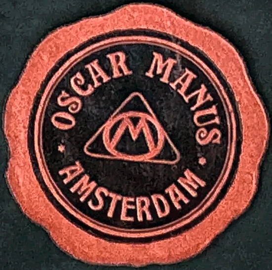 Sluitzegel Oscar Manus, Amsterdam