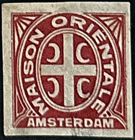 Sluitzegel Maison Orientale Amsterdam