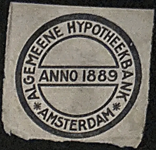 Algemeene Hypotheekbank Amsterdam – Anno 1889