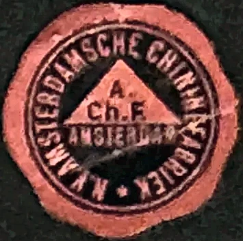 N.V. Amsterdamsche Chinnafabriek sluitzegel