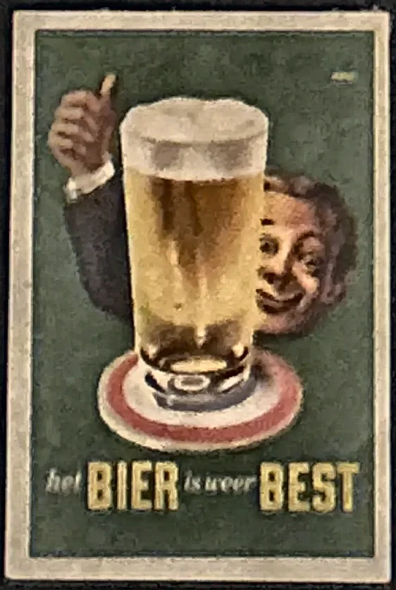 Het Bier is weer Best – Nederlandse bierreclame sluitzegel