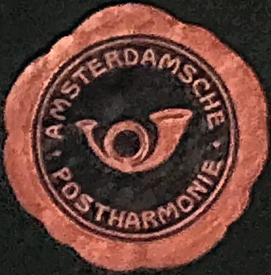 Sluitzegel Amsterdamsche Postharmonie