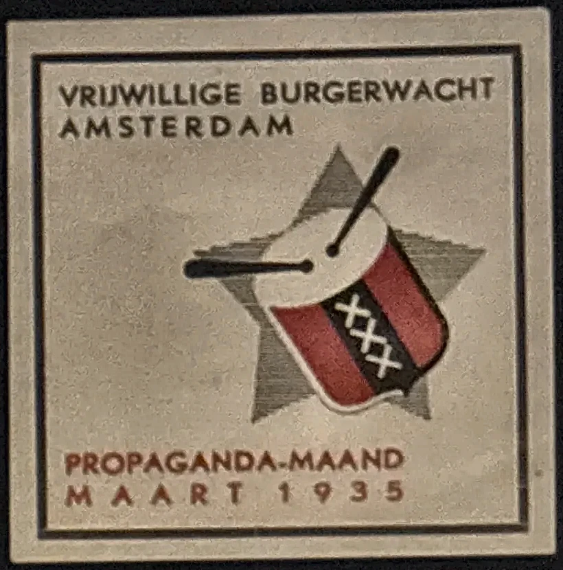 Vrijwillige Burgerwacht Amsterdam – Propaganda-Maand Maart 1935