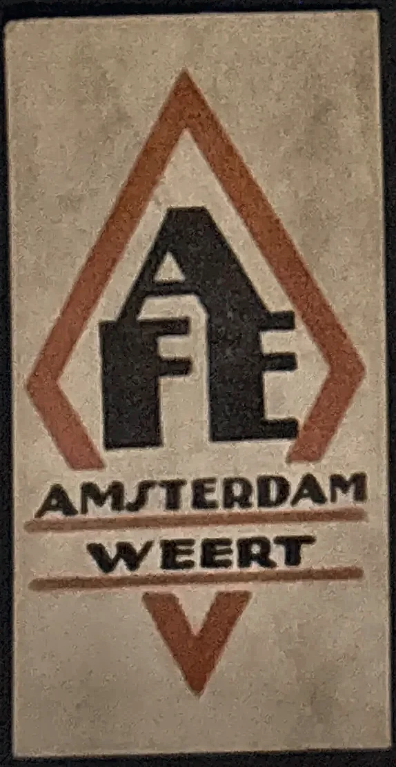 AFE Amsterdam Weert sluitzegel
