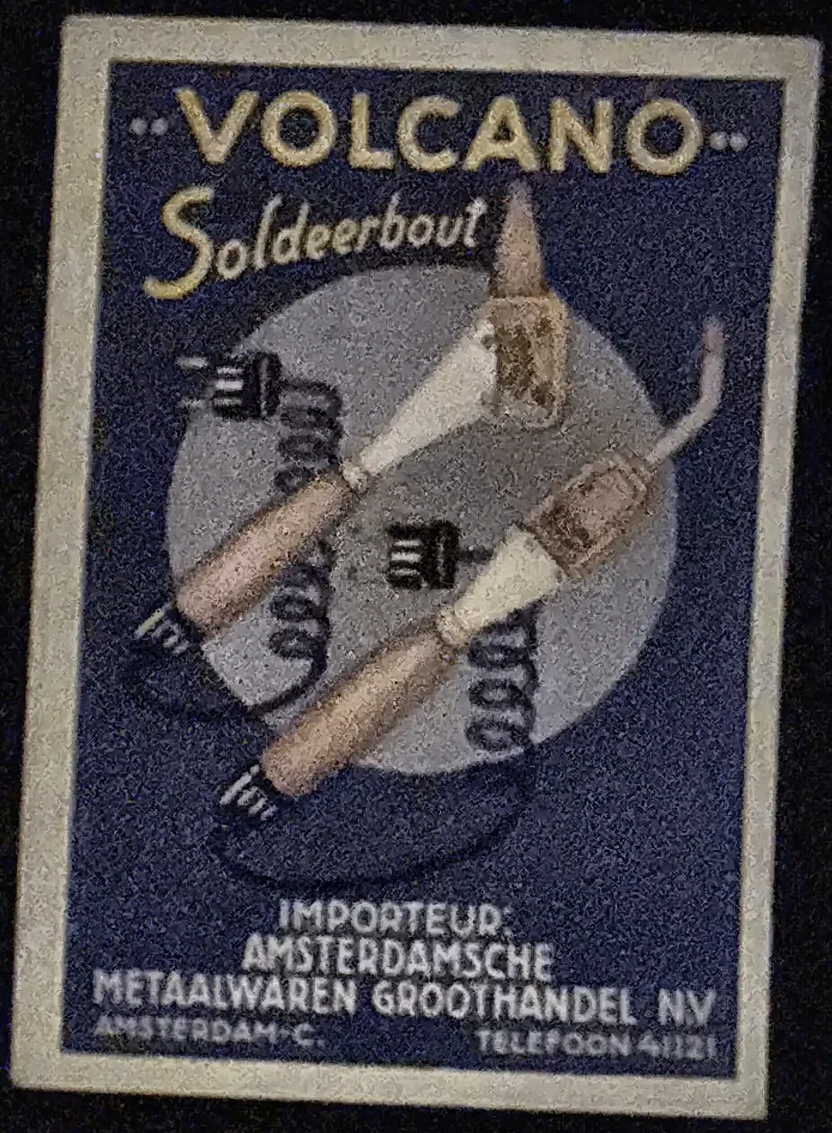 Volcano Soldeerbout – Amsterdamsche Metaalwaren Groothandel NV