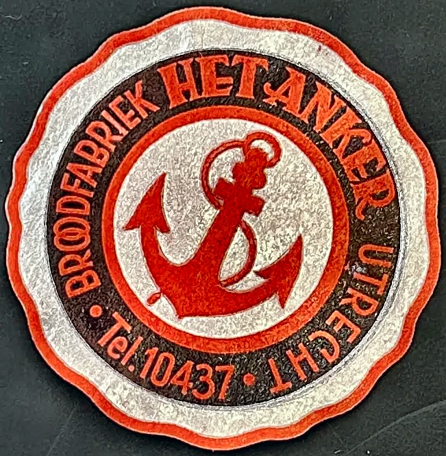 Sluitzegel Broodfabriek Het Anker Utrecht