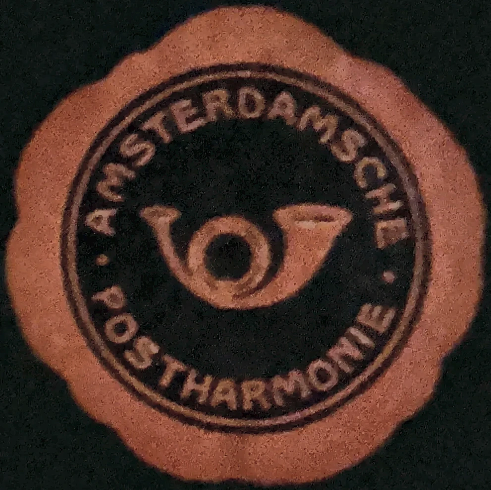 Sluitzegel Amsterdamsche Postharmonie