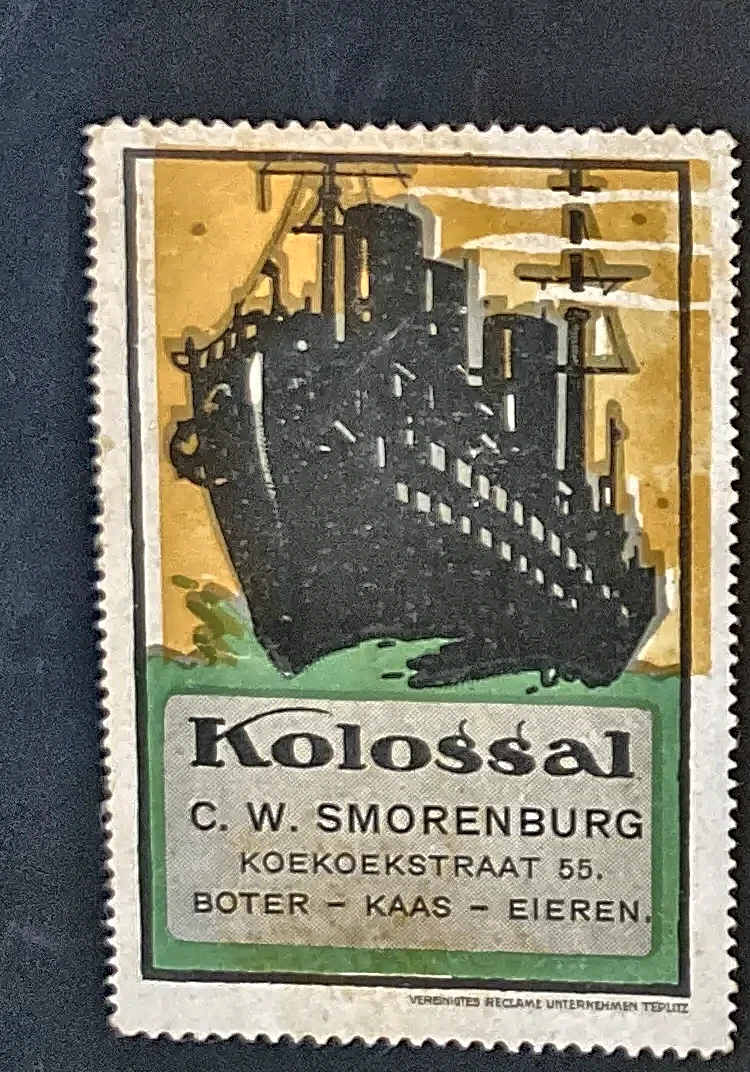 Kolossal – C.W. Smorenburg, Boter-Kaas-Eieren