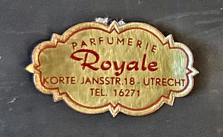 Sluitzegel Parfumerie Royale Utrecht