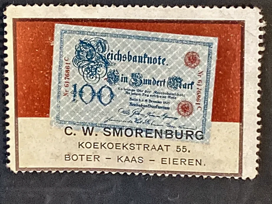 Sluitzegel C.W. Smorenburg – Boter, Kaas en Eieren