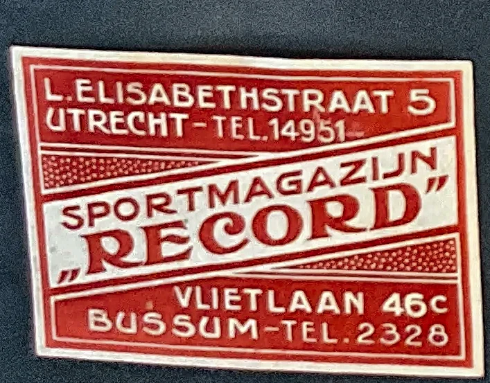 Sluitzegel Sportmagazijn Record – Utrecht & Bussum