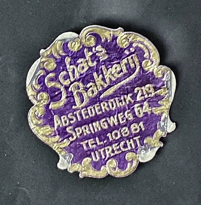 Sluitzegel Schat's Bakkerij Utrecht