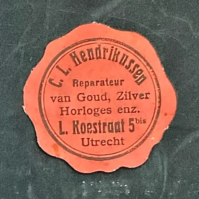 Sluitzegel C.L. Hendrikussen – Reparateur Goud, Zilver & Horloges Utrecht