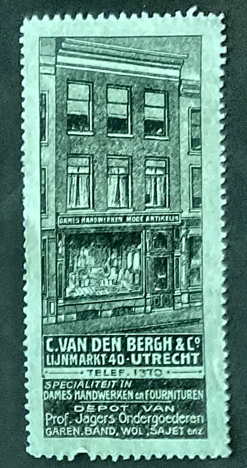 C. van den Bergh & Co. – Dameshandwerken en Fournituren, Utrecht