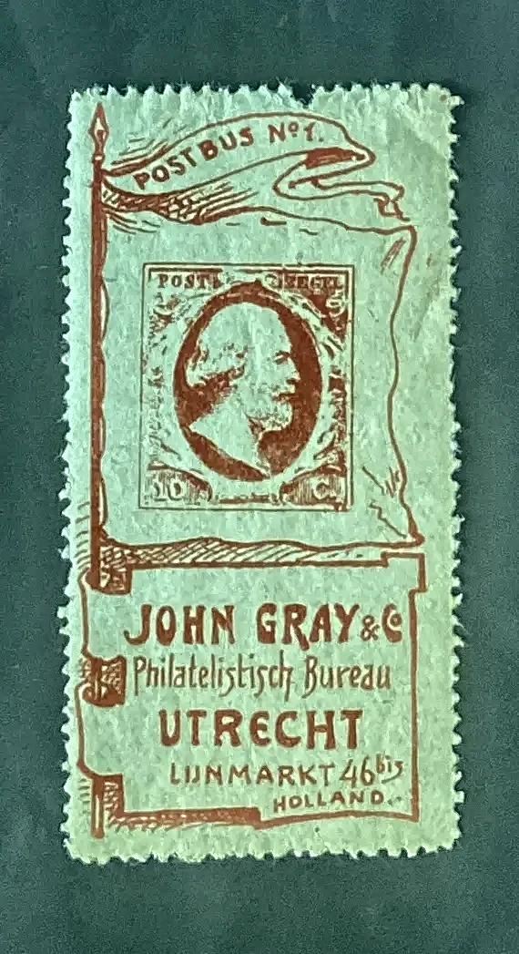 John Gray & Co. Philatelistisch Bureau Utrecht