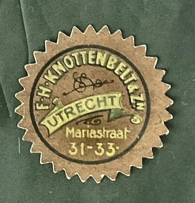 Sluitzegel F.H. Knottenbelt & Zn., Utrecht