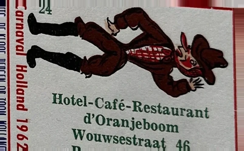 Carnaval Holland 1962 – Hotel-Café-Restaurant d'Oranjeboom Bergen op Zoom