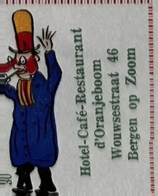 Carnaval Holland 1962 – Hotel-Café-Restaurant d'Oranjeboom, Bergen op Zoom