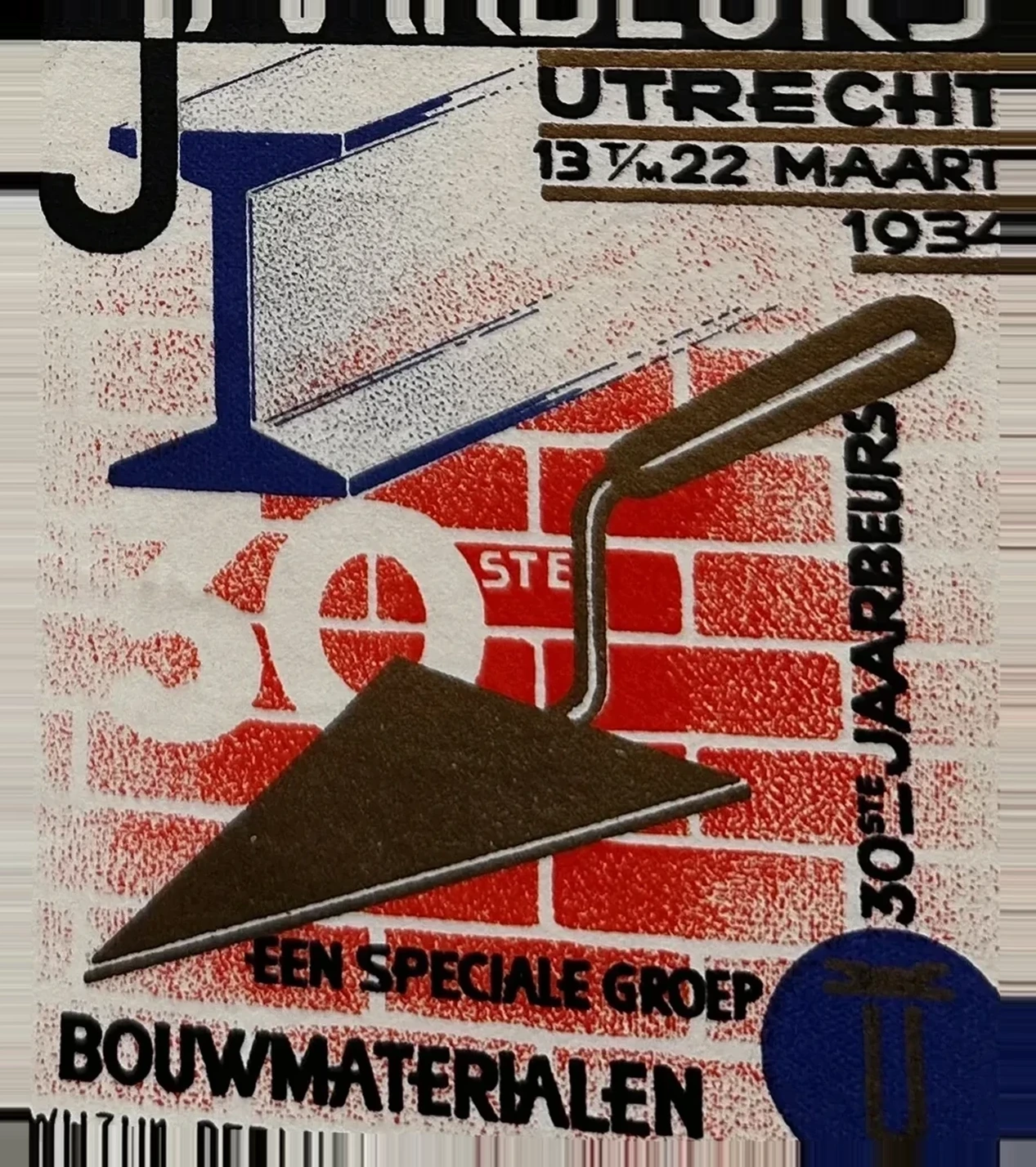 30ste Jaarbeurs Utrecht 1934 – Bouwmaterialen