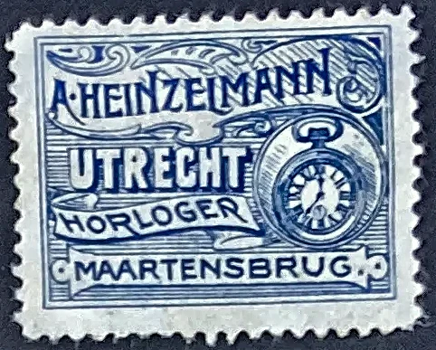 Sluitzegel Horloger A. Heinzelmann Utrecht