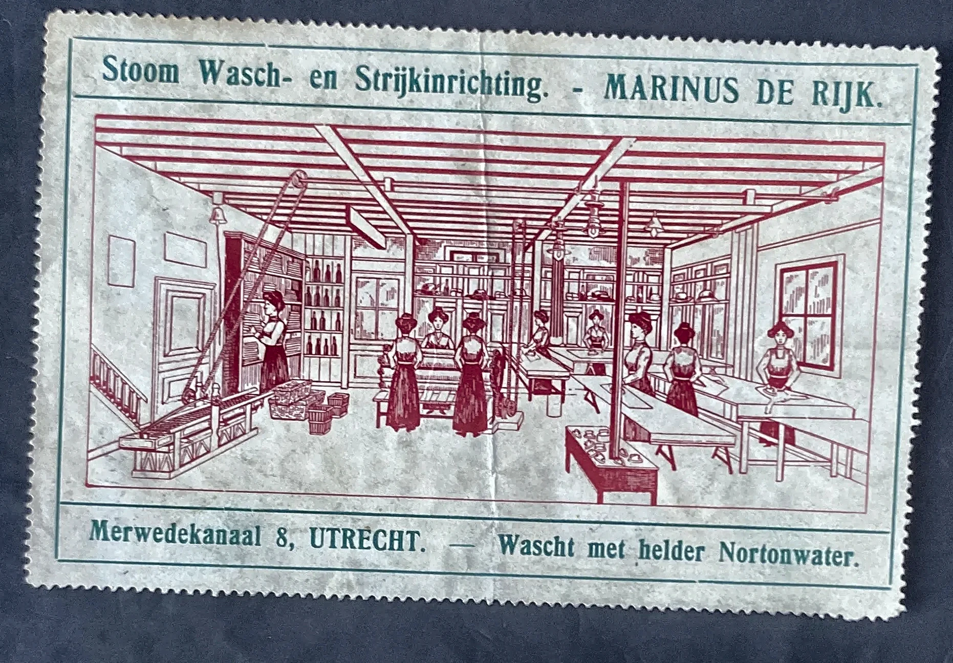 Stoom Wasch- en Strijkinrichting Marinus de Rijk, Utrecht