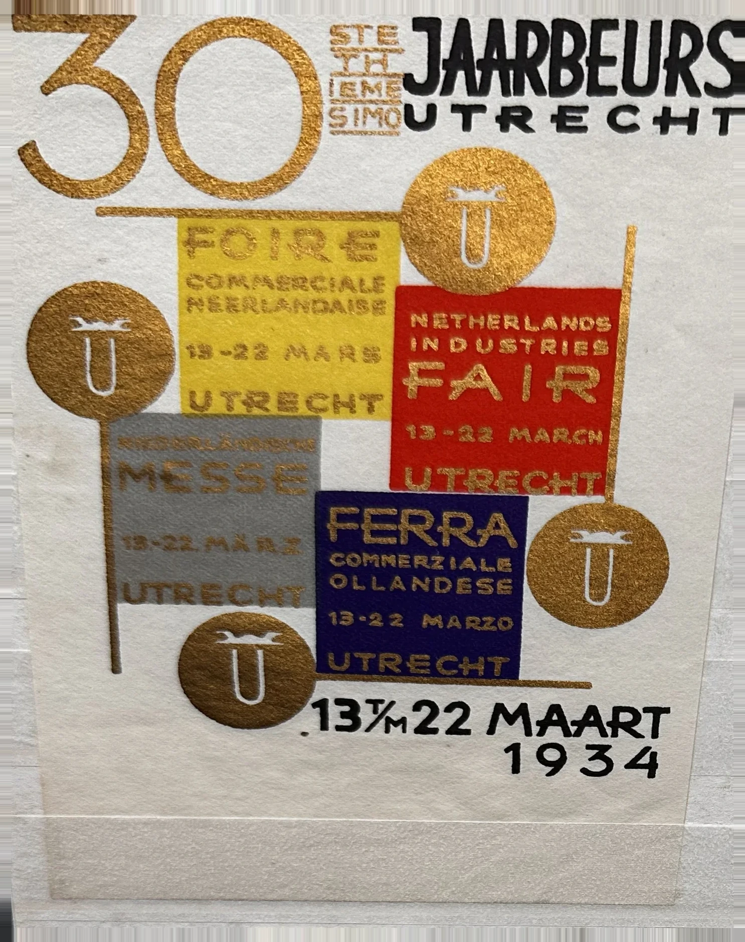 30e Jaarbeurs Utrecht 1934 – Internationale Handelsbeurs