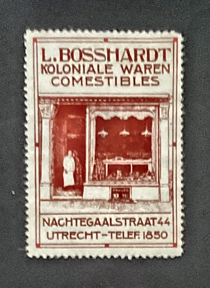 L. Bosshardt Koloniale Waren en Comestibles, Utrecht